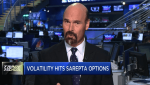 Sarepta traders double their money