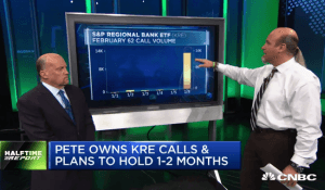 Call buyers making bank in $KRE