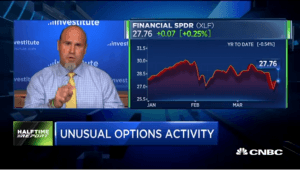 Pete Najarian Sees Unusual Option Activity in $BAC & XLF