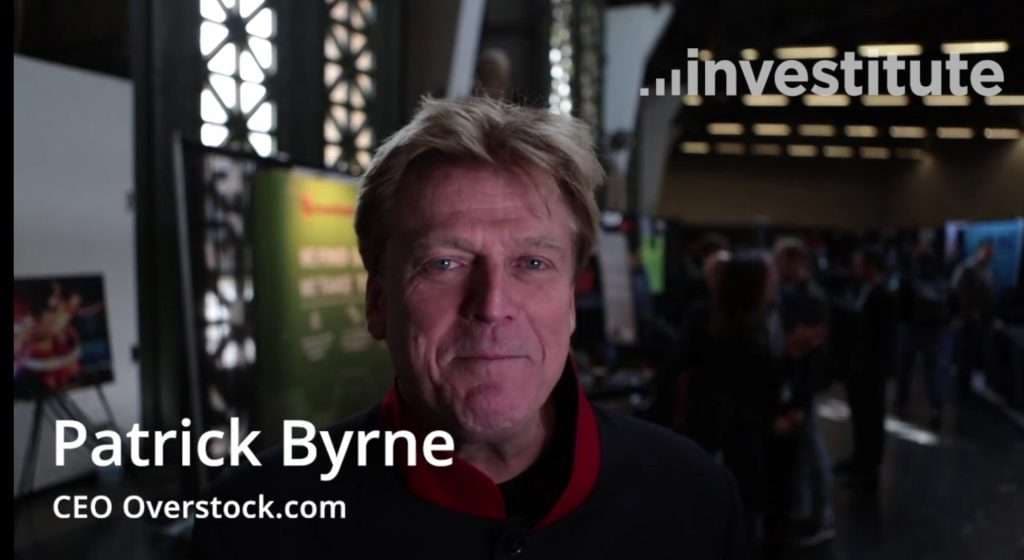 Talking with Patrick Byrne (CEO, Overstock) at Token Fest 2018