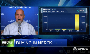 $MRK bulls triple their money