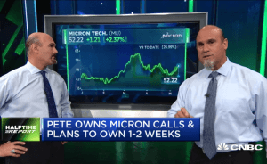 $MU bulls quadruple their money