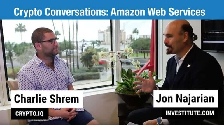 Crypto Conversations: Jon Najarian and Charlie Shrem of CryptoIQ Discuss Amazon Web Services