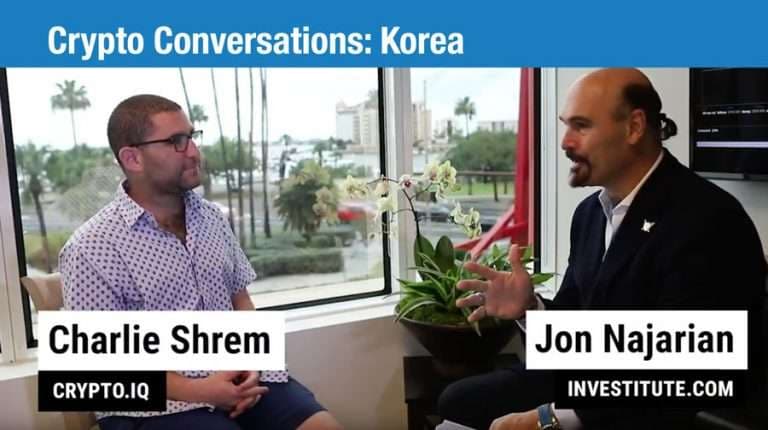 Crypto Conversations: Jon Najarian and Charlie Shrem of CryptoIQ Discuss Korea