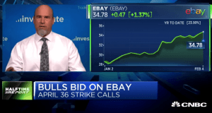 $EBAY bulls double money