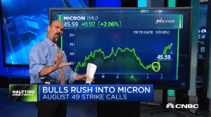 Jon Najarian Sees Unusual Option Activity in $MU