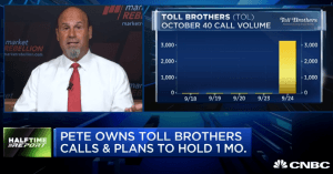$TOL bulls turn quick gains