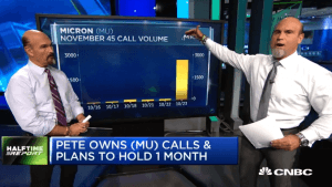 $MU calls double overnight