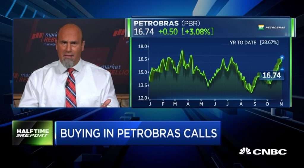 Pete Najarian Sees Unusual Option Activity in $PBR