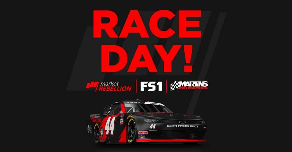 It’s Race Day! Tune in Tonight to Watch the #44 Market Rebellion Camaro
