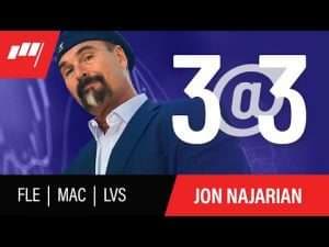 3@3 with Jon Najarian – June 24, 2021 – FLE, MAC, LVS