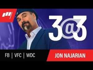 3@3 with Jon Najarian – July 23, 2021 – FB, VFC, WDC