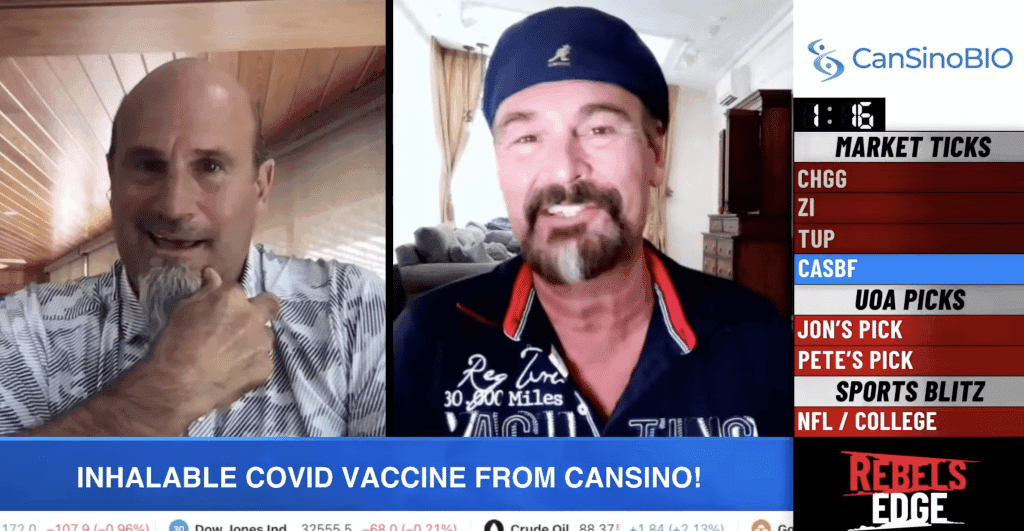 Pete Najarian is Skeptical of New Inhalable Covid Vaccine (UOA)