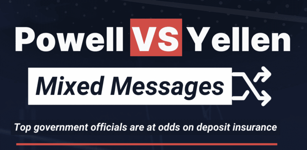 Powell vs. Yellen: Mixed Messages on Bank Deposits (Infographic)